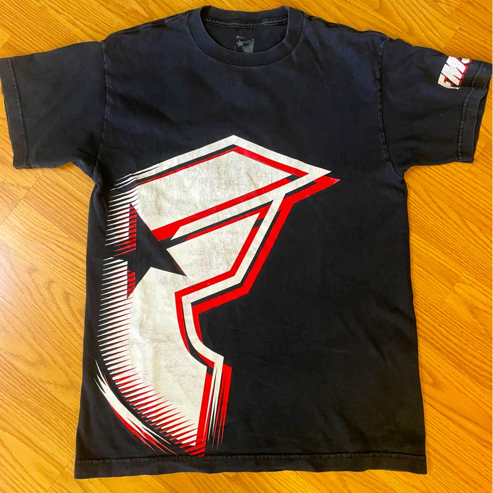 Famous Stars and Stripes black t-shirt size medium.